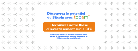 TOBAM Bitcoin CO² Offset Banner